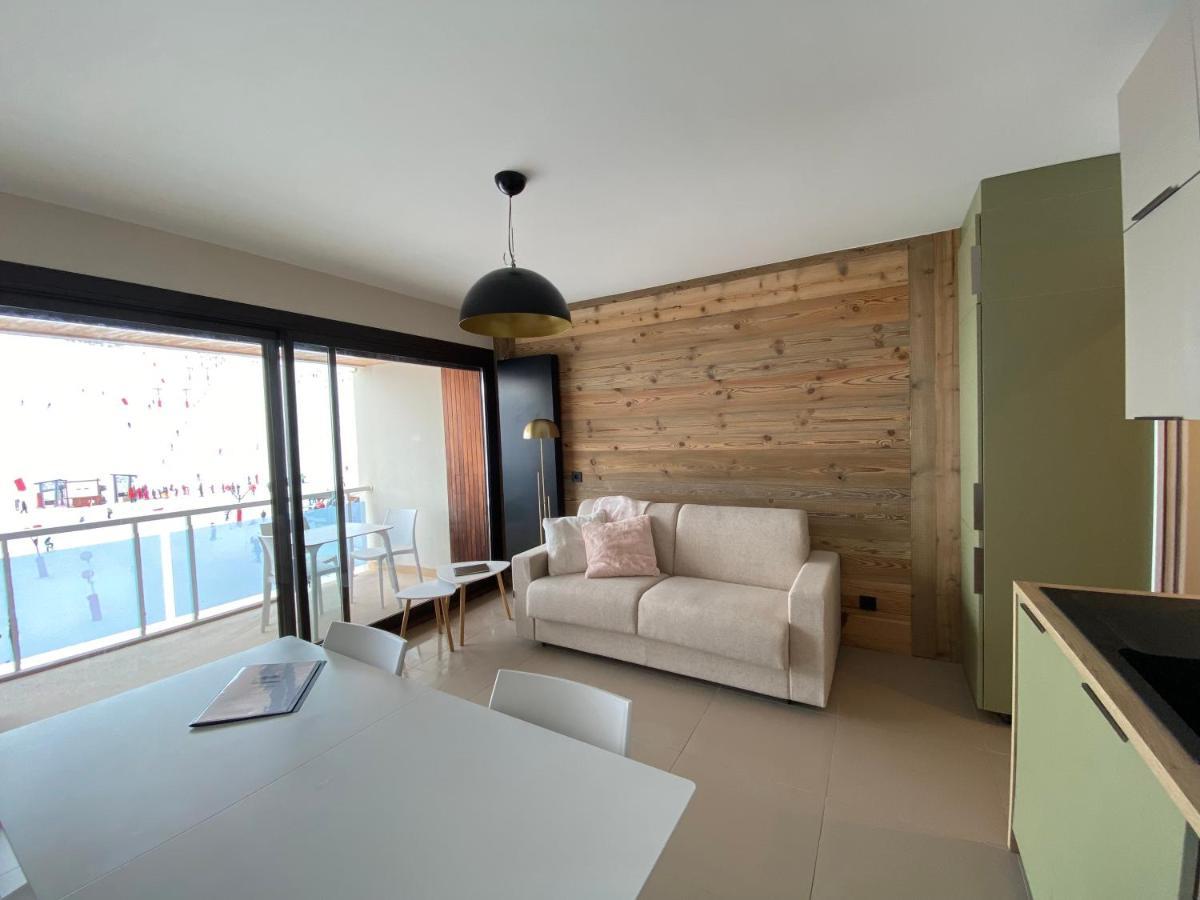 Le Marlou Apartment Fontcouverte-la-Toussuire Luaran gambar