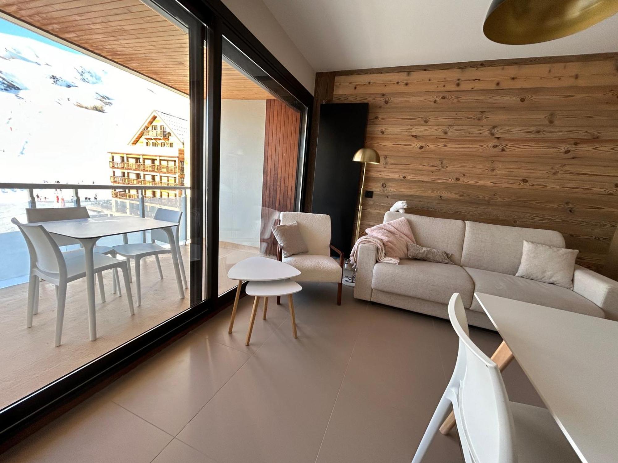 Le Marlou Apartment Fontcouverte-la-Toussuire Luaran gambar
