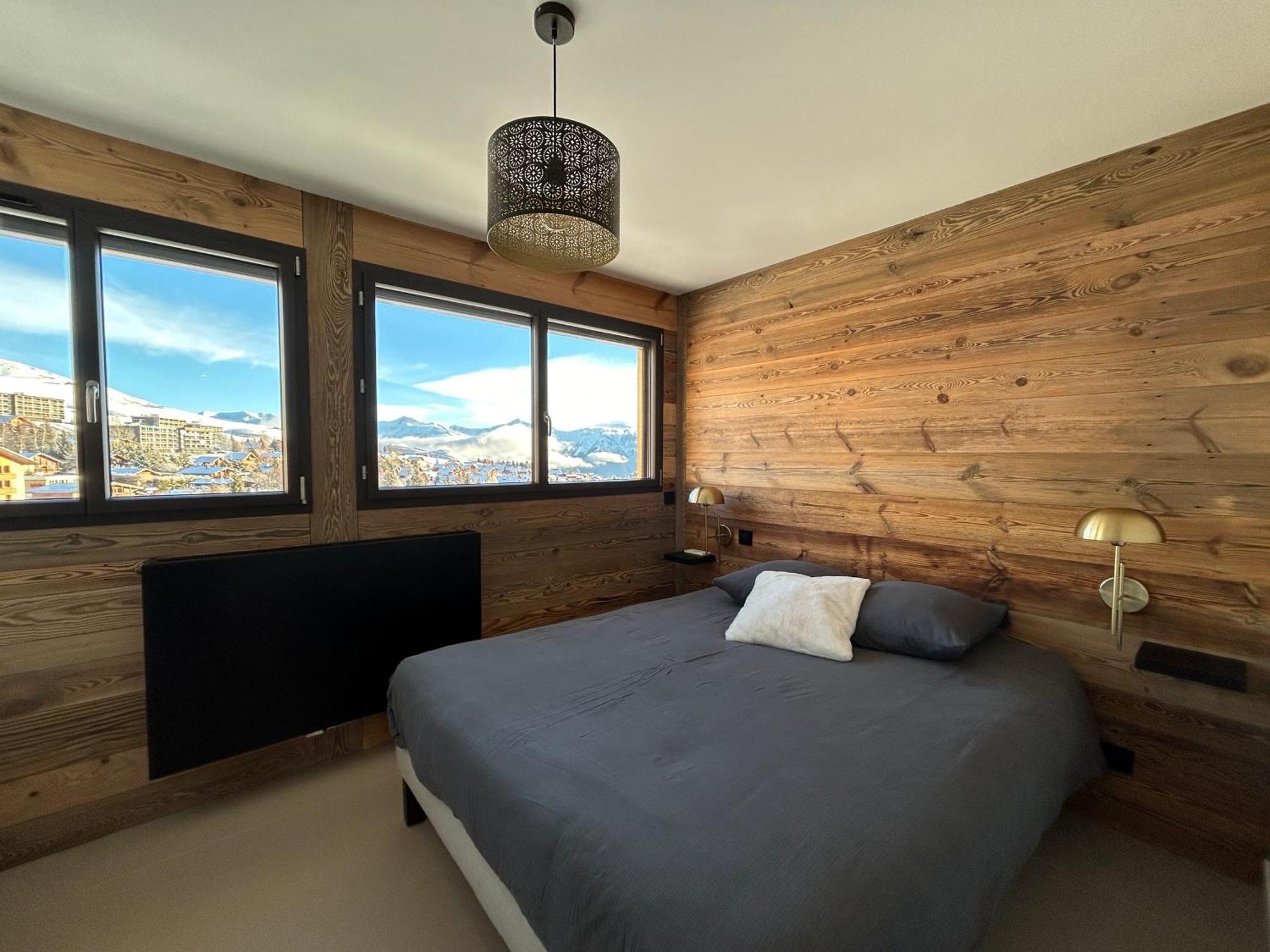 Le Marlou Apartment Fontcouverte-la-Toussuire Luaran gambar