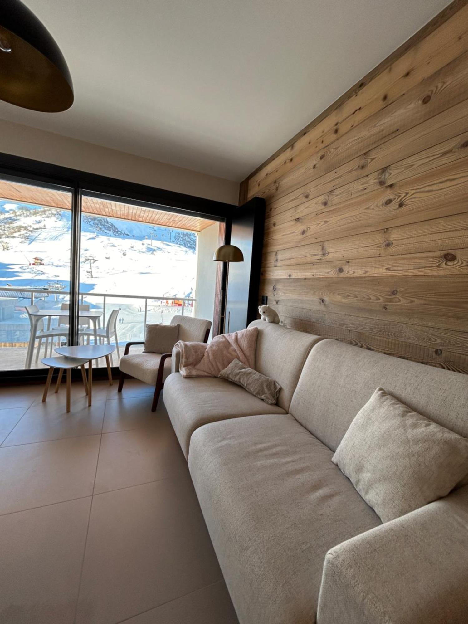 Le Marlou Apartment Fontcouverte-la-Toussuire Luaran gambar